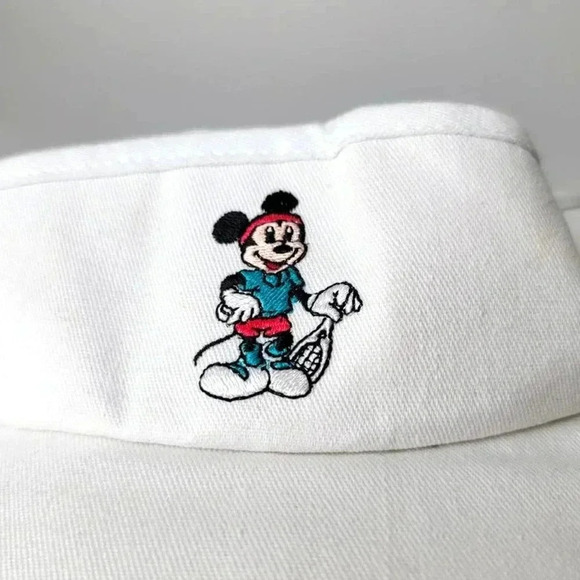 Vintage 90s PRO Mickey Mouse Tennis Sun Visor - Picture 5 of 10